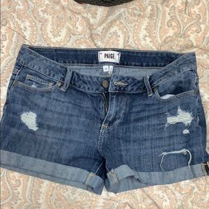 Paige jean shorts